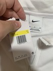 Nike Men s Golf 1 2 Zip White Size Medium Pullover New Nwt
