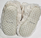 Cat   Jack Toddler Girls Cream Ivory Dallas Fur Bootie Slippers Sizes  Xl 11-12