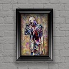 Rob Halford Of Judas Priest 12x18in Poster  Rob Halford Print Free Shipping