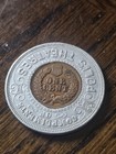 1905 Encased Indian Cent - Compliments Of The Poli s Theatre s Minty 