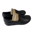 Klogs Padma Shoes Women s Black Leather Slip On Comfort Loafers Work Casual 8 5