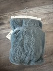 New Lullaby Blue Faux Fur Baby Blanket Security Lovey Reversible Luxury Unisex
