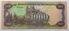 Nicaragua 1000 Cordobas 1985 P-147 Unc Banknote