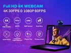 4k Streaming Webcam With Microphone Emeet S600 Ultra Hd 60fps Autofocus Camera