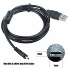 Usb Battery Charger Data Sync Cable Cord For Sony Camera Cybershot  Dsc-w830 B s