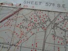 Ww1  1918  Enemy Organisation Map - 2nd Battle Of Le Cateau   Operational Marks 