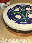 Handmade Goatskin Bodhran Irish Celtic Frame Drum 8  Diameter Beautiful Colors