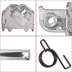 Aluminium Motorbike Offroad Cnc Foot Pegs Pedals Foot Rests 50 Klx110 Silver