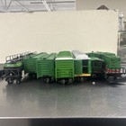 Lionel Trains Lot Of 5 Cars  Caboose  And C im C   I M  And Burlington 52 Diesel