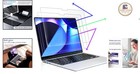 High Definition Matte Anti-glare Screen Protectors - 3-pack For Macbook Pro 16   