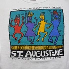 Vintage 90s St  Augustine Florida Oldest Town Cartoon Souvenir Sweatshirt Usa Xl