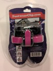 Neon Purple Klitch Footwear Clip  Shoe Clip