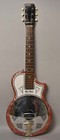 1965 National Reso-phonic Model 1133 Acoustic Resonator Guitar Red Pearloid