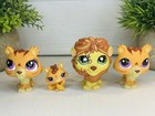Littlest Pet Shop  944  3953  3954 Authentic Lps Tiger And Lion Family Eyelashes