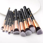 10pcs Set Makeup Brushes Tool Set Cosmetic Powder Eye Shadow Foundation Blush Bl