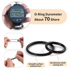 1050pcs O-ring Assortment Kit   21 Metric Sizes For Car Repair  Faucet  Air  Gas