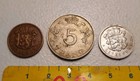 Luxembourg Coin Lot Of 3  25 Cmes 1947   1954 And 5 Francs 1949
