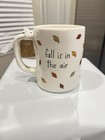 Rae Dunn Peanuts Snoopy Fall Is In The Air Harvest Thanksgiving Coffee Tea Mug