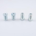 Galvanized Steel M12x1 5 Bubble Tube Nuts - 1 4  Bubble Flare Nuts