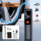 Cordless Car Air Pump Mini Electric Air Compressor Portable Tire Inflator 60w Us