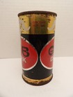 G B Dark Bock Orange Goat Flat Top Beer Can  68-9 Grace Bros  Santa Rose Calf 