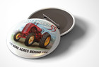 Massey Harris 55 Tractor -antique Tractor Pin Pinback Button