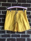 Birdwell Beach Britches Size 31 Mens Bright Yellow Nylon Swim Trunks Nwot Usa