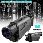 1080p Night Vision Monocular 16x Digital Zoom Infrared Ir Goggles 12mp Hunting