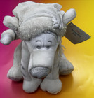 Disney Store Exclusive Winter White 12 Inch Snowflake Tigger Plush Stuffed Toy