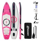 Inflatable Paddle Board stand Up Paddle Board Set  Extra Wide Sup Board Ft Pink
