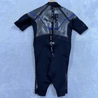 Bare Revel 2mm Mens Shorty Wetsuit 190-215lbs Large Black Neoprene