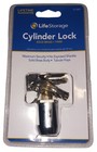 Life Storage Cylinder Lock Solid Brass 19mm Maximum Security Garage Door Ls-2401