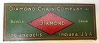 Nos Diamond Skip Tooth 1  Pitch Bicycle Chain 56 3 16  Skip Tooth  61