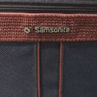 Vintage Samsonite Luggage Blue Burgundy Carry On 80s Travel Silhouette Bag