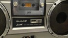 Sharp Gf-303st Stereo Radio Cassette Recorder Vintage Classic From Japan