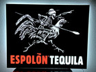 Espolon Tequila Led Bar Sign Man Cave Garae Decor Chicken Skull Lighted Sign New