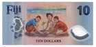 Fiji 10 Dollars 2026 nd  P-126 Kids Planting Tree Polymer New Type Banknote