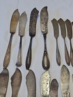 Lot Of 40 Silverplate Silver Plate Butter Knives Spreaders Antique Vintage