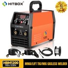 140a Mig Welder 110v 220v Stick Lift Tig Mig Gasless 3 In 1 Welding Machine Us