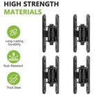 4 Pack 7 inch Heavy Duty Gate Hinges 1100lbs Capacity - Bolt On weld On Steel Us