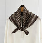 70  Cashmere 30  Silk Scarf Shawl Bandana 26   Neckerchief Cashew Print Wrap New