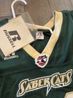 Russell Afl San Jose Sabercats Pro Authentic Arena Football Jersey Stitch Men L