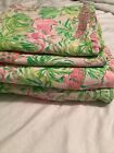 Euc Lily Pulitzer Pottery Barn Kids Organic Twin Sheet Set Complete On Parade