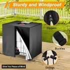 Waterproof Ibc Tote Cover For 1000l Ibc Tank Container Uv Film Protective 