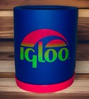 Vintage 80s 90s Igloo Can Koozie Beer Drink Holder Coozie Retro Koozie Neon Euc