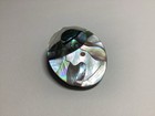 Lee Sands Woman In Hat Earrings Mop Abalone Inlay Brooch Pin Vintage Free  Shipp