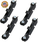 4pcs Cpu Fan Support Bracket With 8pcs Mounting Screws For Am4 Socket  Black          