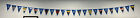 45 Ft Mustang Pennant Set  Produced By Ford For 50th Anniversary Of Mustang
