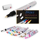7pc White Paint Pen Marker Waterproof Permanent Car Tire Lettering Rubber Letter