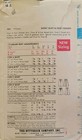 Vtg Butterick  Pattern 4965 Retro Womans Skirt Waist 27 Hips 38 Uncut New